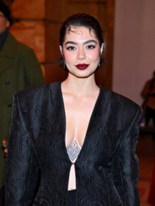 NEW YORK, NEW YORK - FEBRUARY 08: Auli'i Cravalho attends Prabal Gurung fashion show during February 2025 New York Fashion Week on February 08, 2025 in New York City. (Photo by Roy Rochlin/Getty Images)